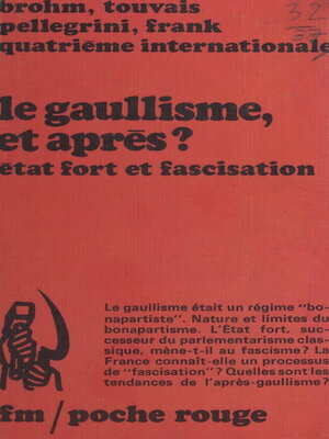 cover image of Le gaullisme, et après ?